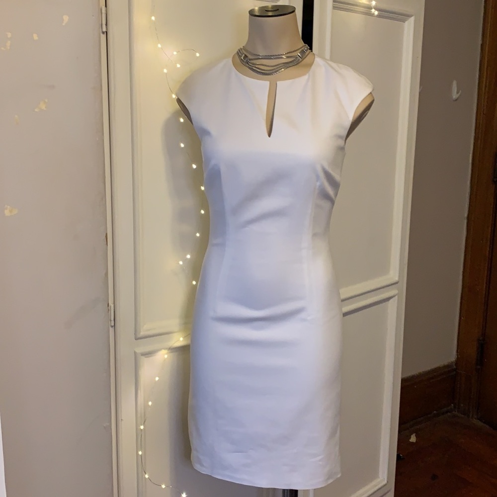 Armani Exchange White Shift Dress😍😍